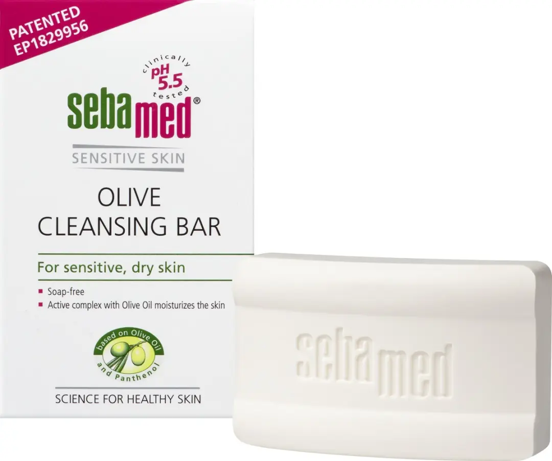 Sebamed Zeepvrij Wastablet Olijf 150g