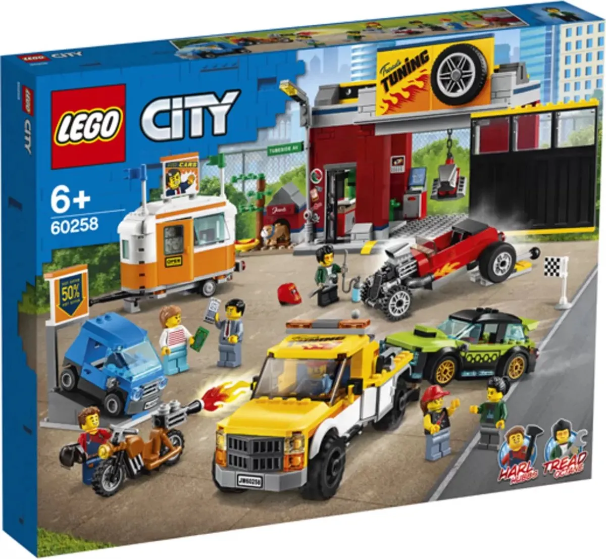 LEGO City Tuningworkshop 60258 - 897 Stukken