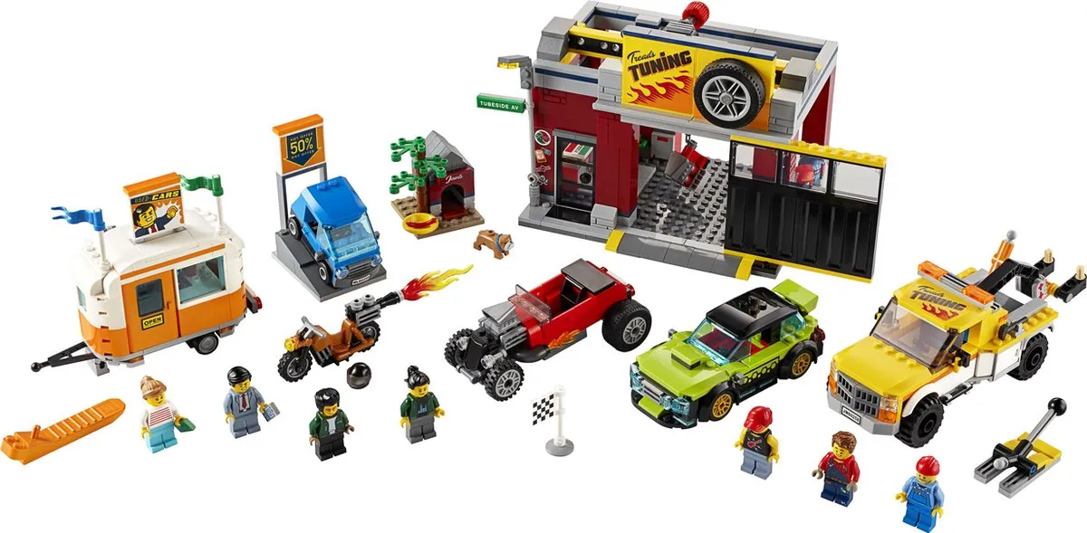 LEGO City Tuningworkshop 60258 - 897 Stukken