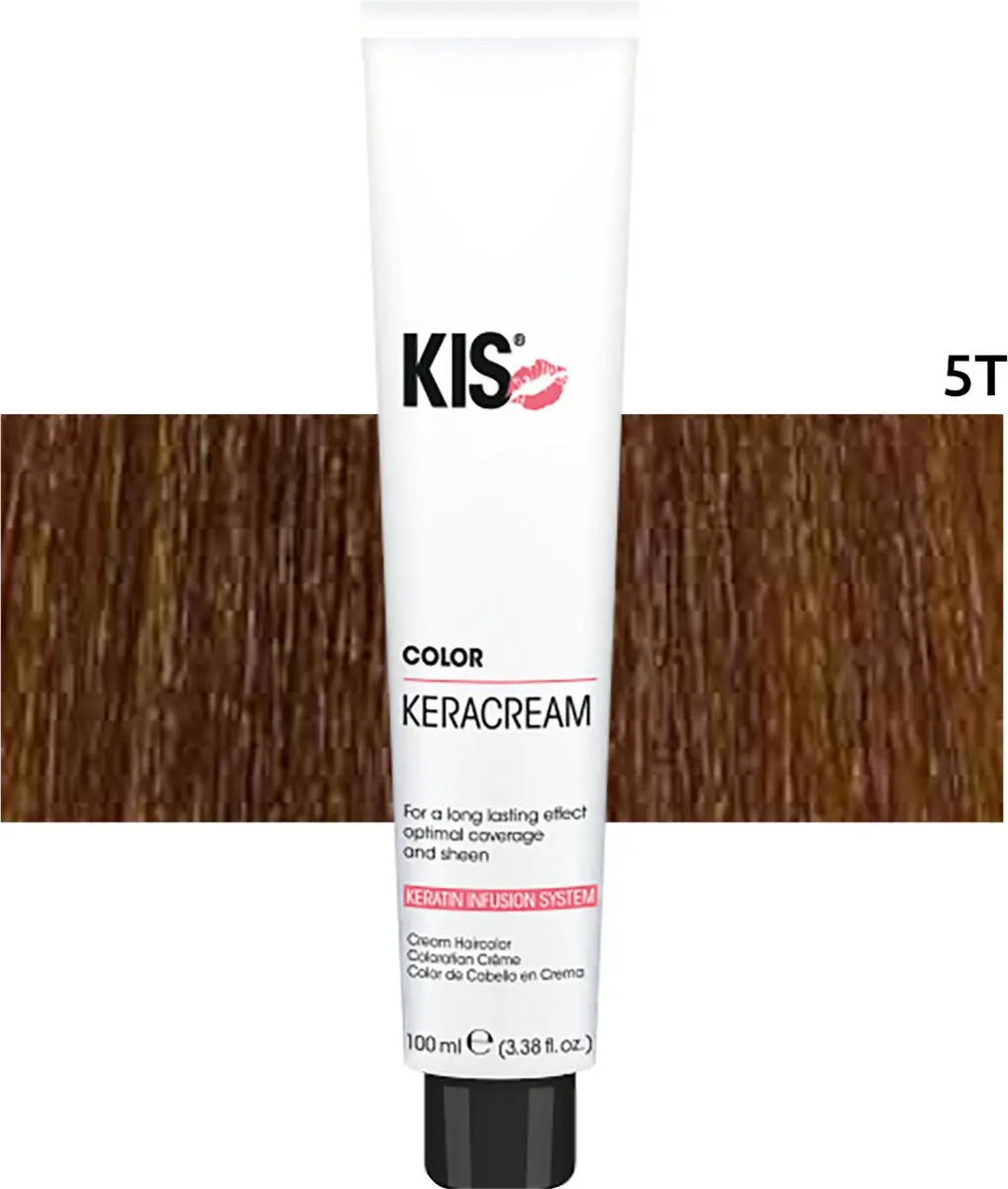 KIS KeraCream Color 100ml - Bruin 5T
