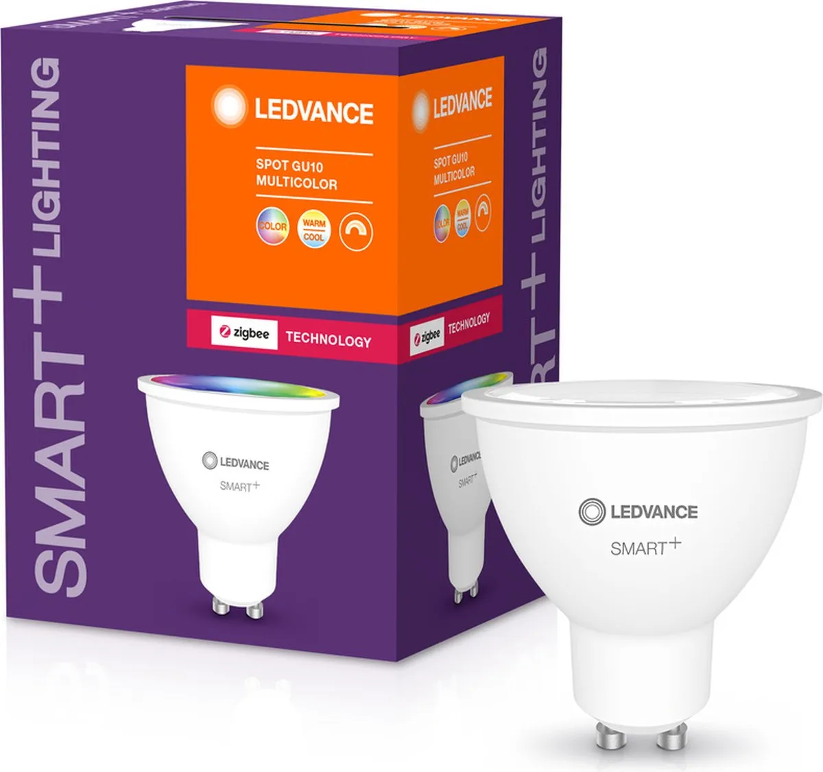 LEDVANCE Smart+ PAR16 RGBW GU10 4,9W - 1 Stuk - afbeelding 3 van 6