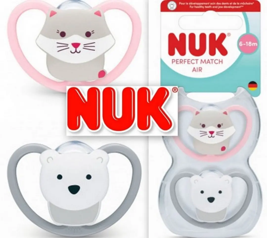 NUK Perfect Match Air Fopspenen 6-18m