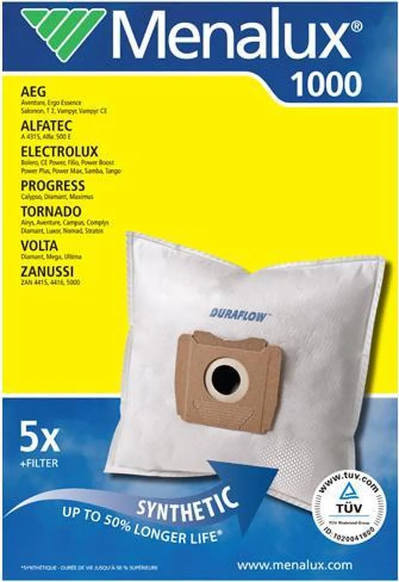 AEG S-Bag Stofzuigerzak - 5 Stuks - Universeel