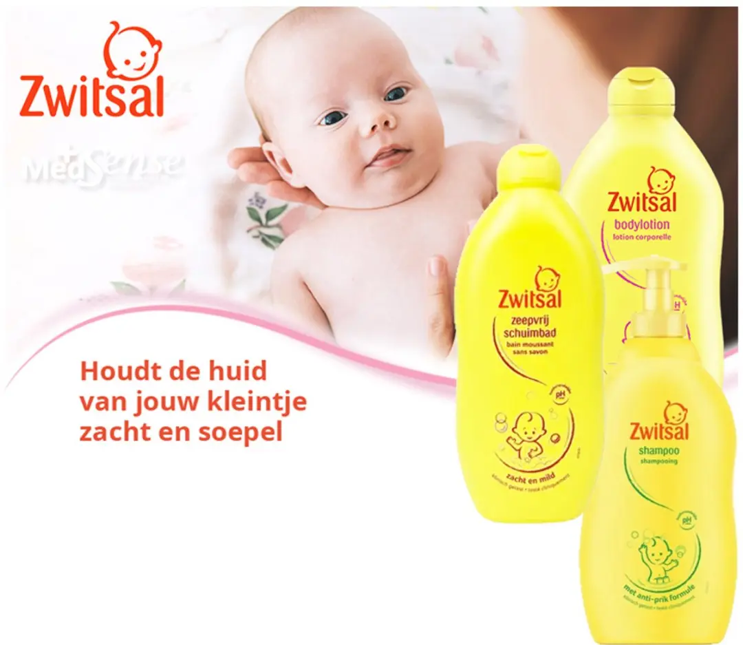 Zwitsal Babyverzorging 3-in-1 Set 1400ml