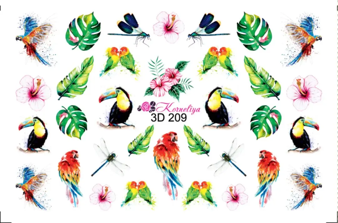 Korneliya 3D Waterdecal 209
