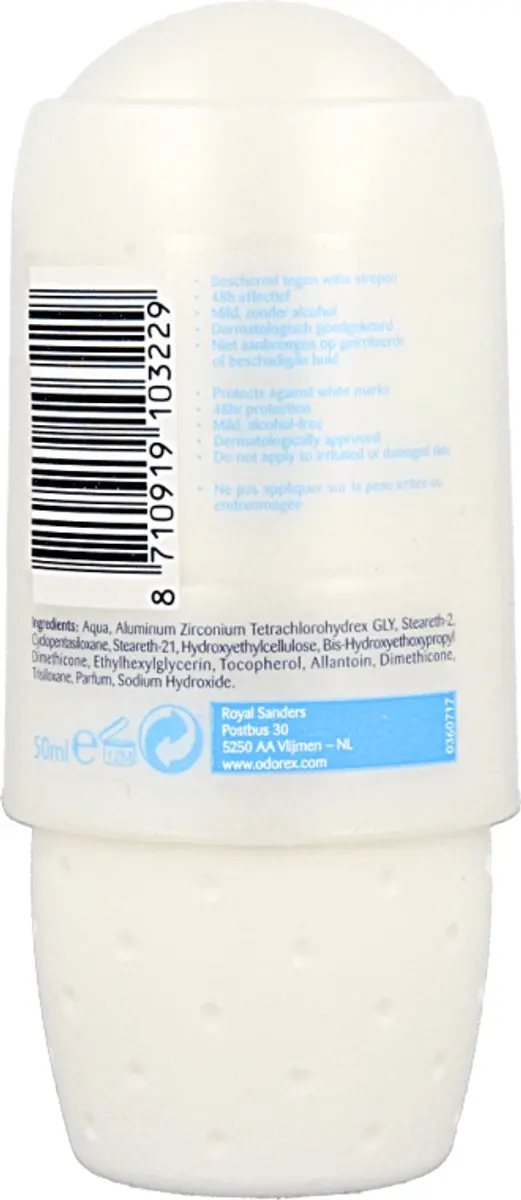 Odorex Deoroller Invisible Clear 50ml