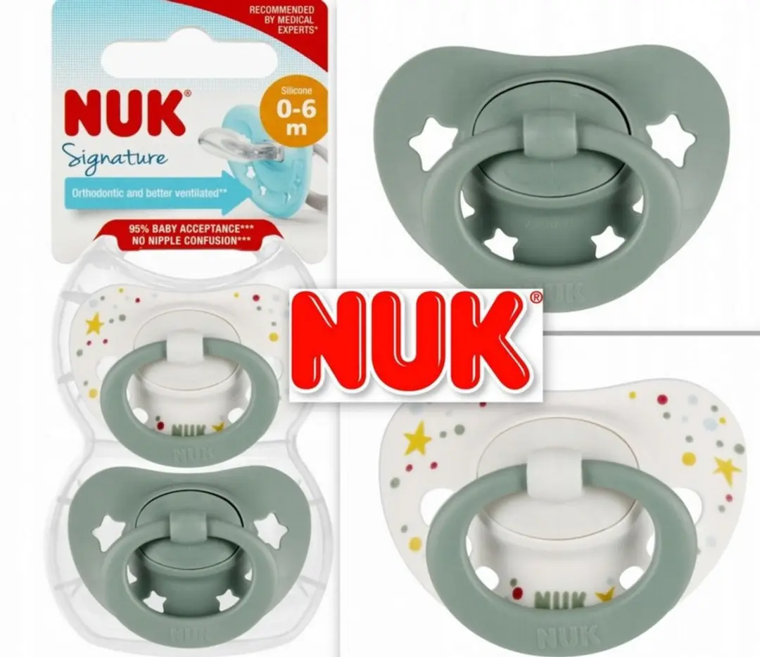 NUK Signature Orthodontische Fopspeen 0-6 Maanden