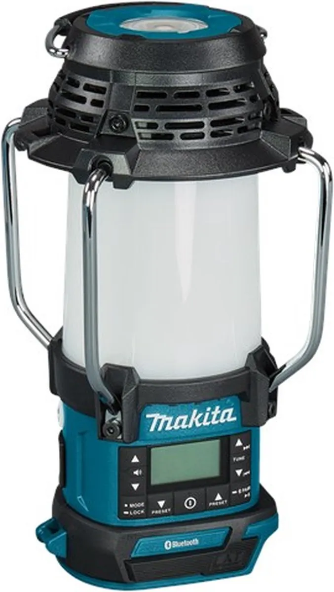 Makita DMR057 Campingradio & Lamp - Blauw
