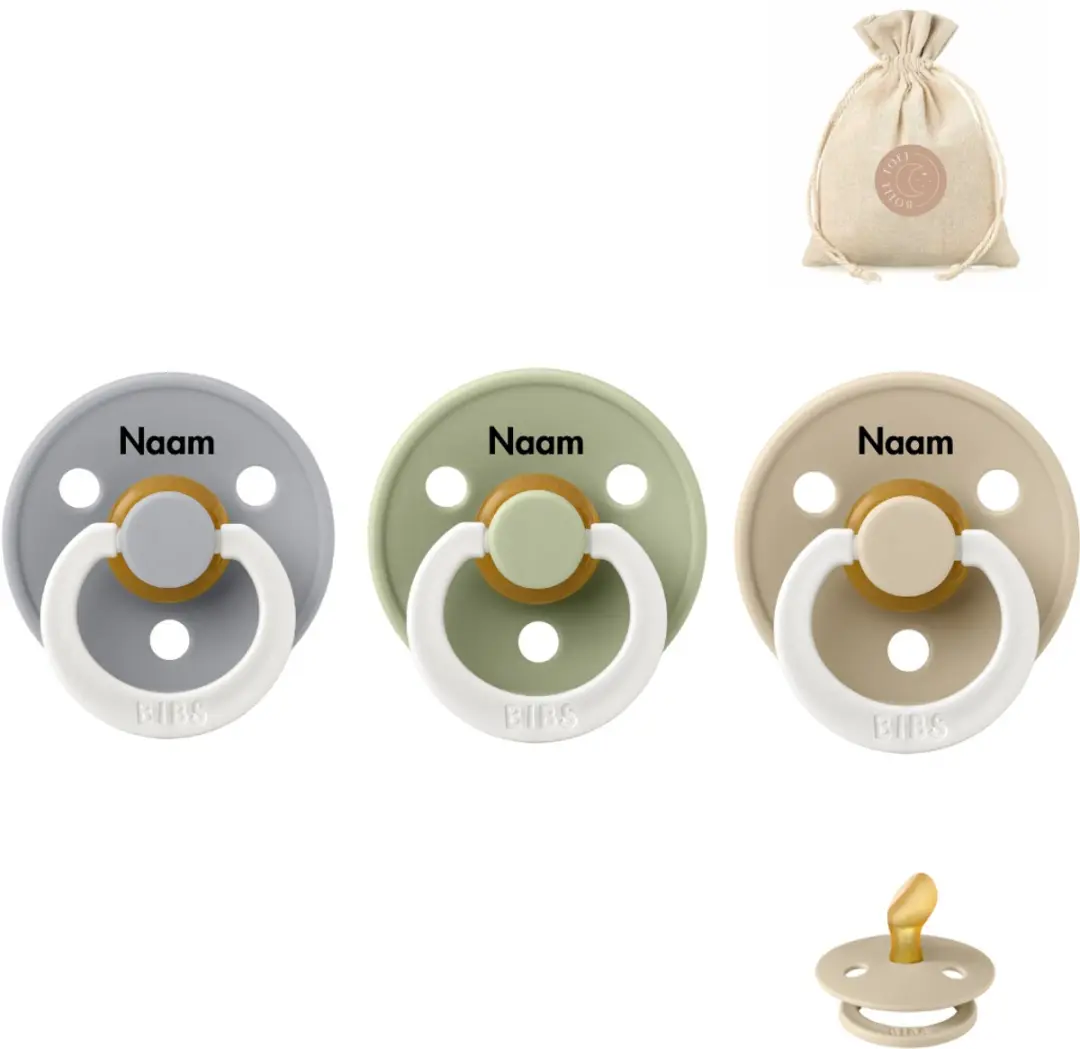 BIBS Anatomische Fopspenen Maat 1