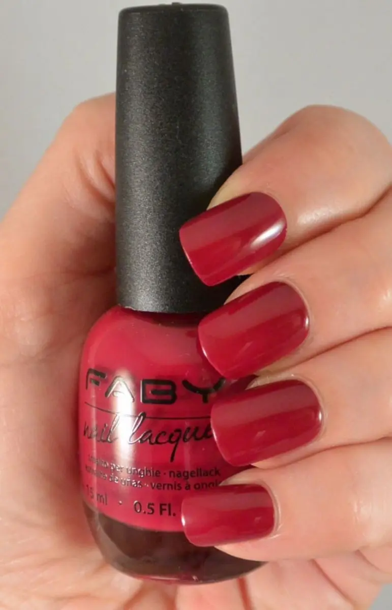 FABY Vegan Nagellak Bordeaux - 15ml