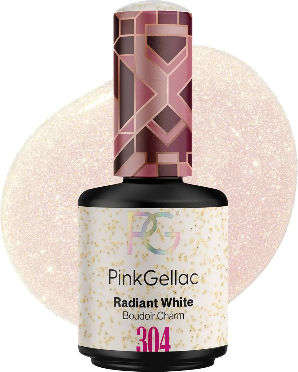 Pink Gellac Gellak Radiant White 304