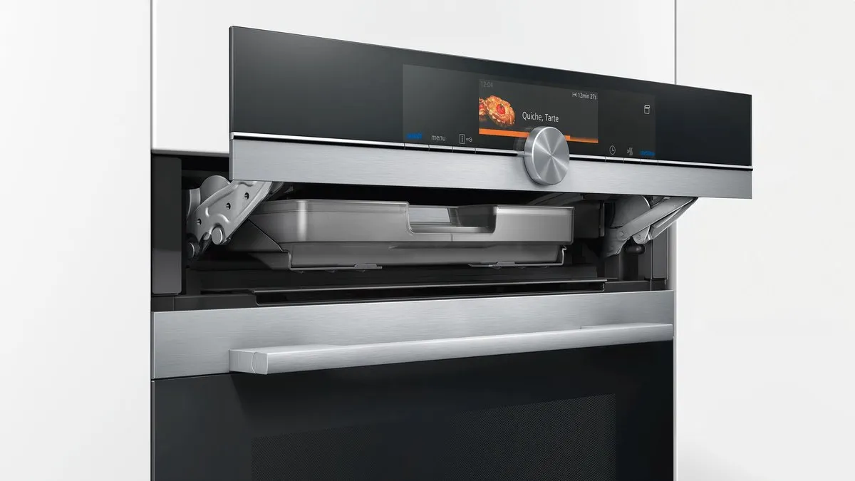 Siemens iQ700 HS658GXS7 Oven met stoom 71L - Antraciet