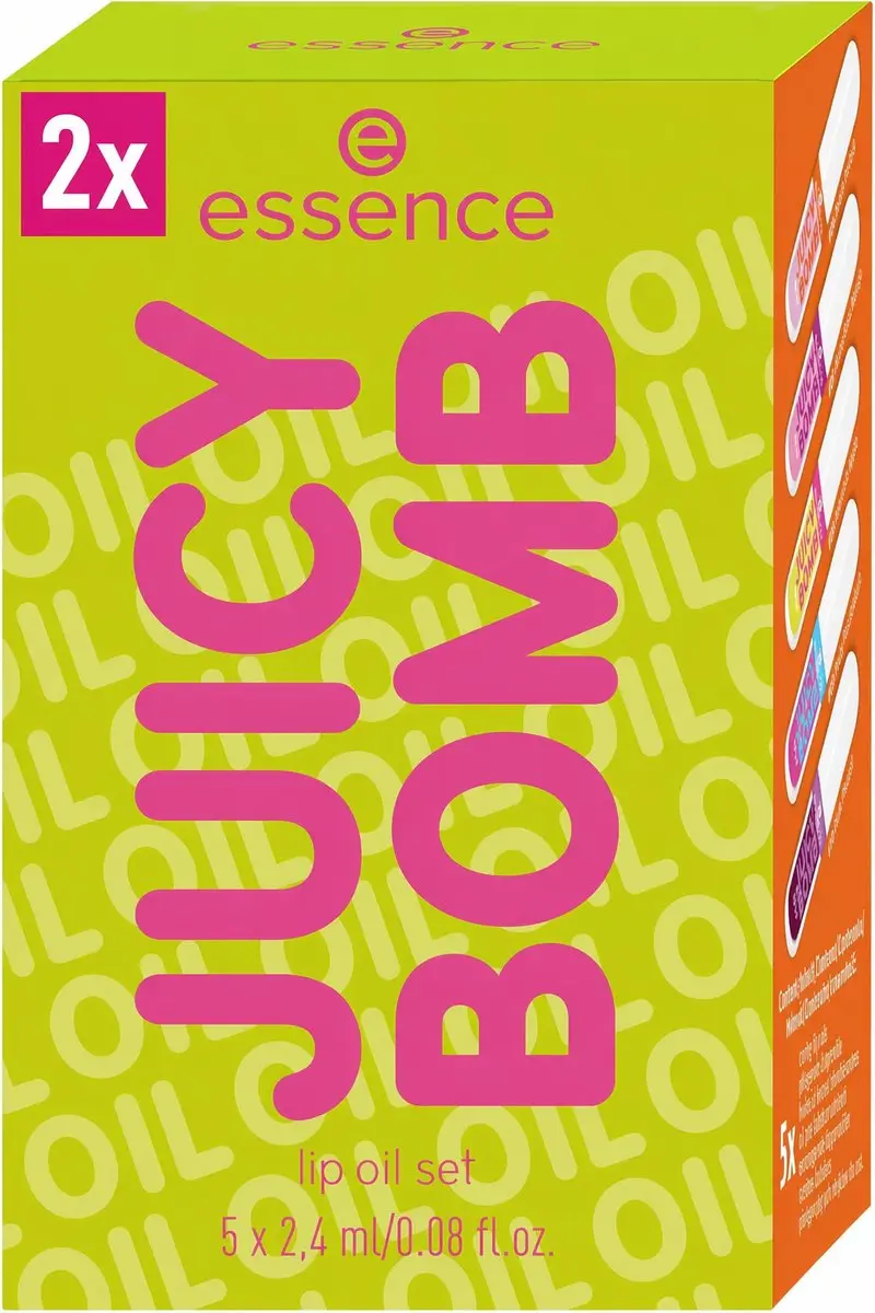 Essence Juicy Bomb Lip Oil Set