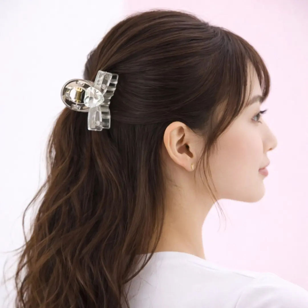 Guardian Beauty Haarclips Set 6-delig - Zwart/Lichtbeige/Donkerbruin