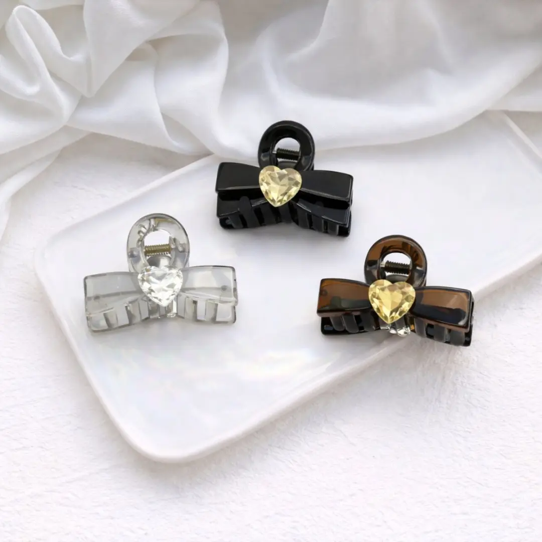 Guardian Beauty Haarclips Set 6-delig - Zwart/Lichtbeige/Donkerbruin