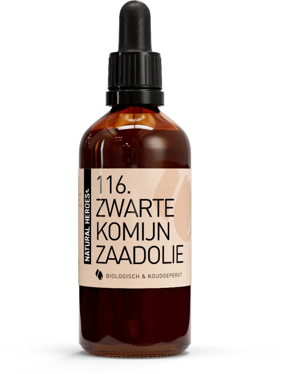 Natural Heroes Zwarte Komijnzaadolie 100ml