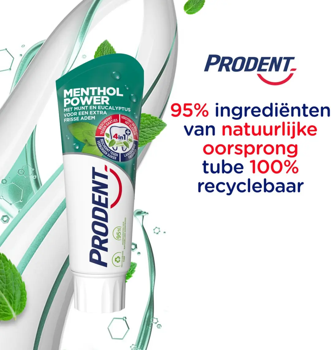 Prodent Menthol Power Tandpasta - 12x75ml