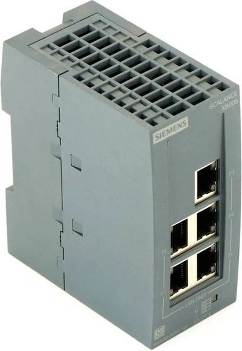 Siemens 6GK5005-0BA00-1AB2 Industrial Ethernet Switch 100 MBit/s - Grijs