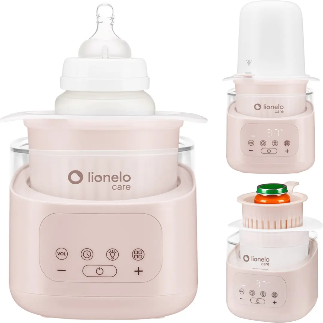 Lionelo ThermUP 4.0 Flessenwarmer - 400W - Roze