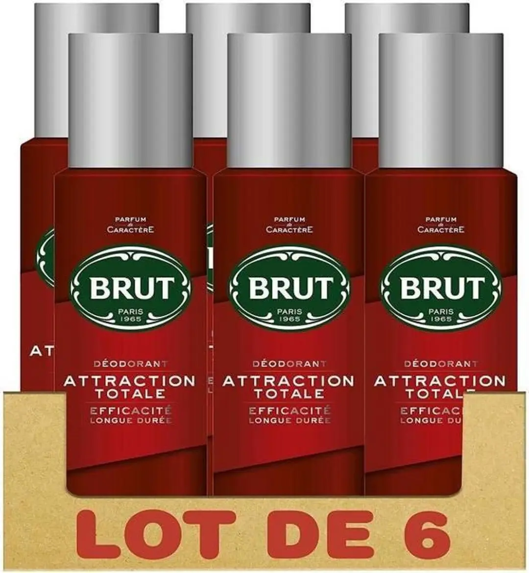 Brut Homme Deodorant Total Attraction Spray 200ml