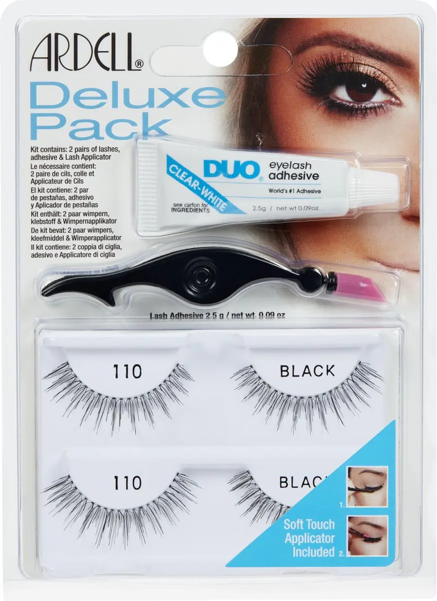 Ardell Natural 110 Black Deluxe Pack