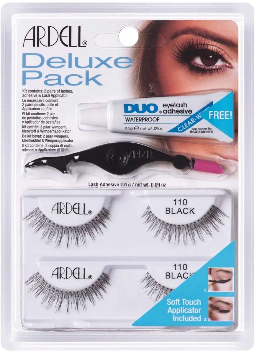 Ardell Natural 110 Black Deluxe Pack - 5 Stuks