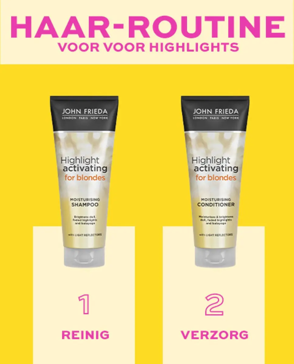 John Frieda Highlight Activating Conditioner 250ml - Blond