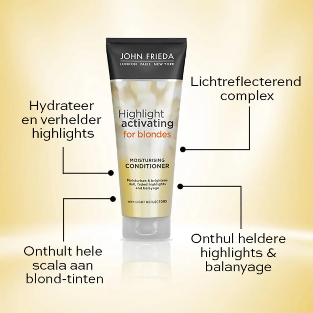 John Frieda Highlight Activating Conditioner 250ml - Blond