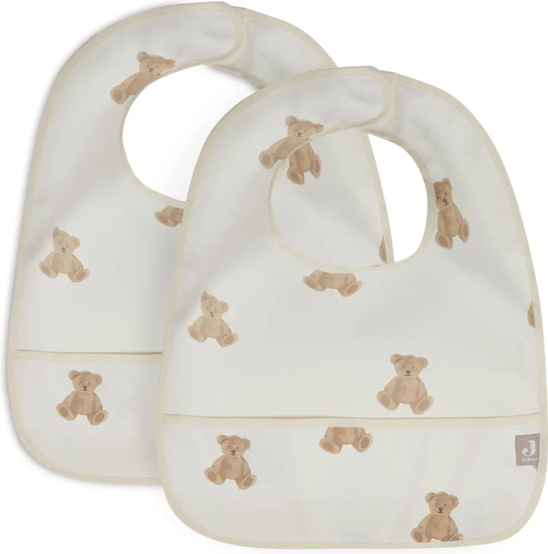 Jollein Slab Waterproof Teddy Bear - 2 Stuks 40cm - afbeelding 6 van 6