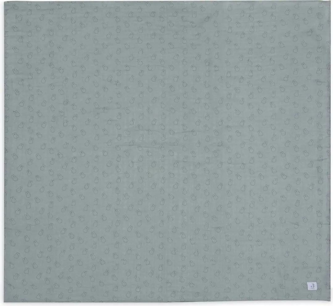 Jollein x Nijntje Hydrofiele Doek Large 115x115cm - 2 Stuks - Sea Green