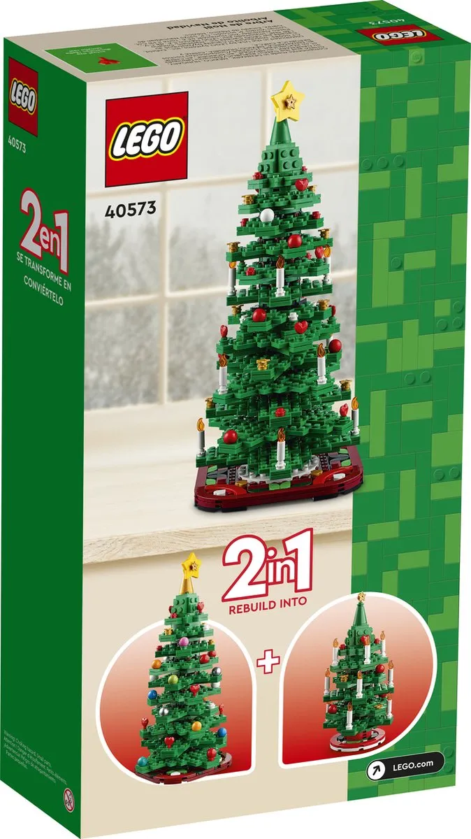LEGO Iconic Kerstboom 40573 - Groen - afbeelding 6 van 6