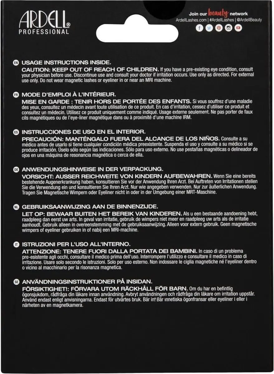 Ardell Magnetic Liquid Eyeliner Accent 002 - Zwart - afbeelding 6 van 6