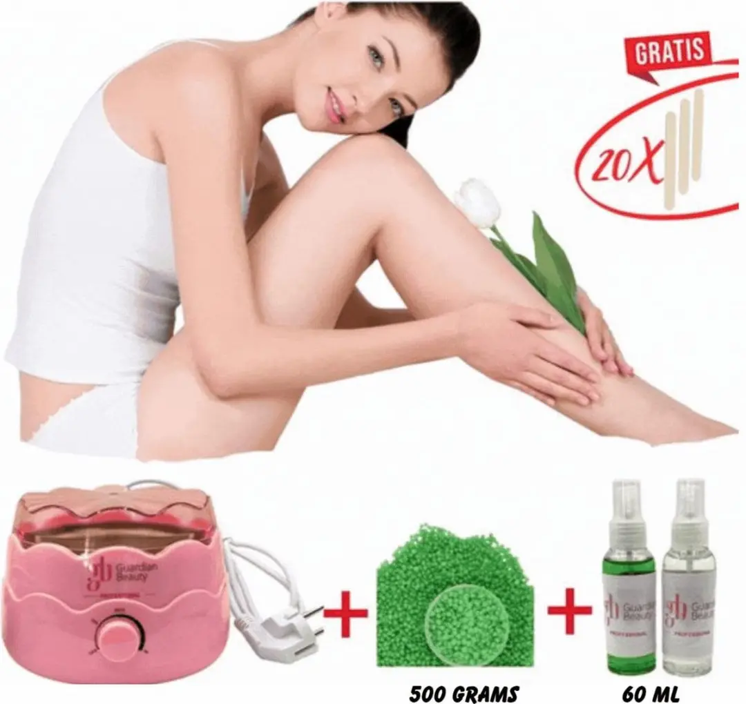 Guardian Beauty Wax Warmer Set - Roze - 24 Stuks - afbeelding 6 van 6