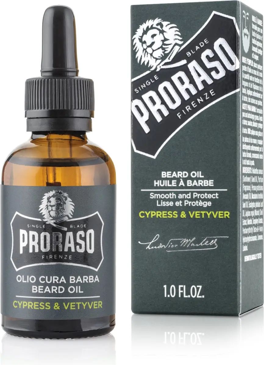 Proraso Cypress & Vetyver Baardolie 30ml