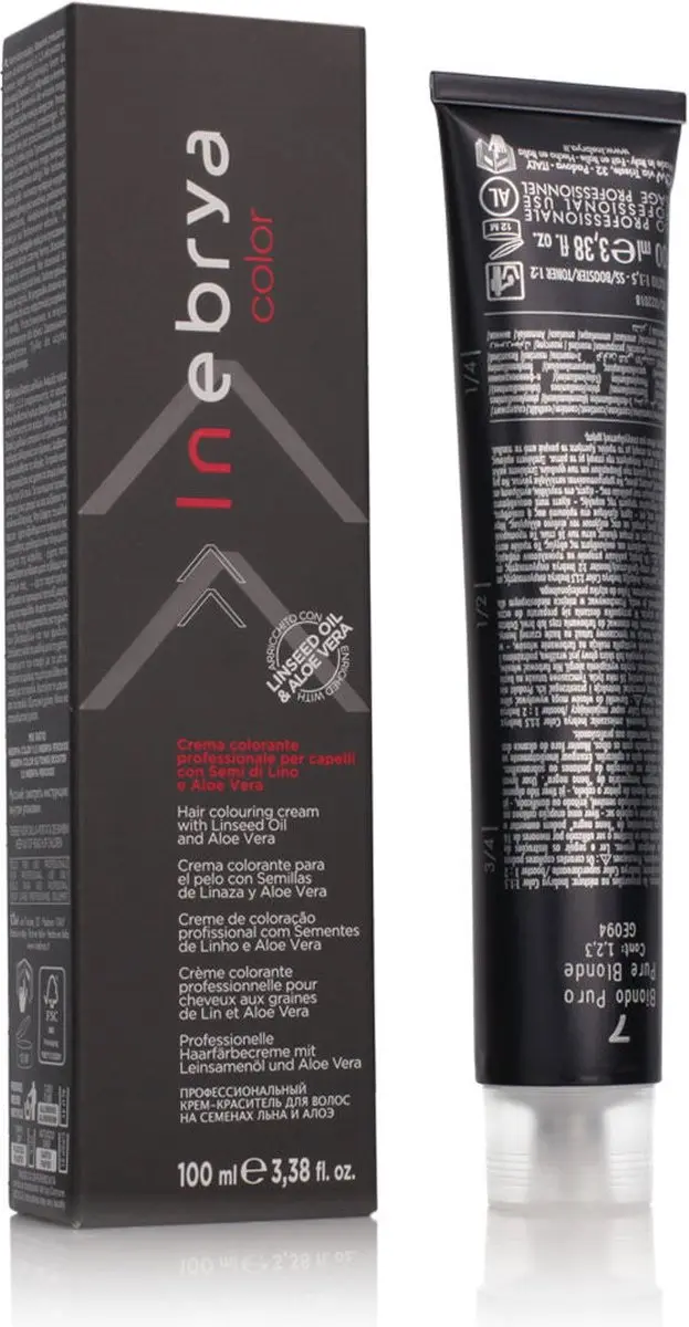 Inebrya Permanent Dye Nº 7 Pure Blonde 100ml