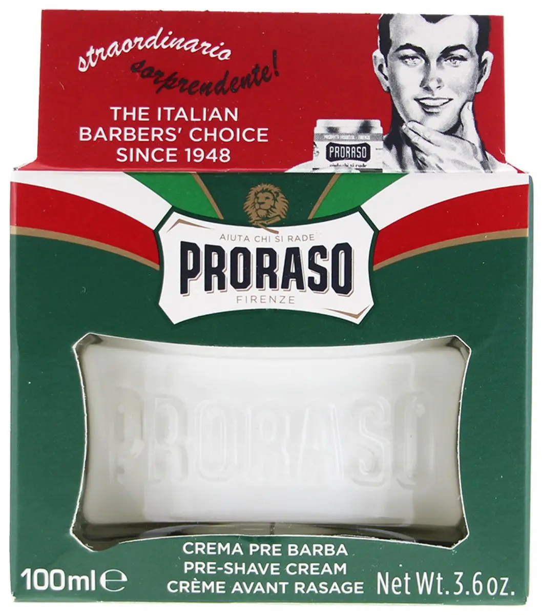 Proraso Green Pre-Shaving Cream 100ml