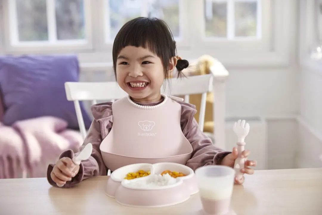 BabyBjörn Serviesset 077001 - 8-delig - Pastelroze