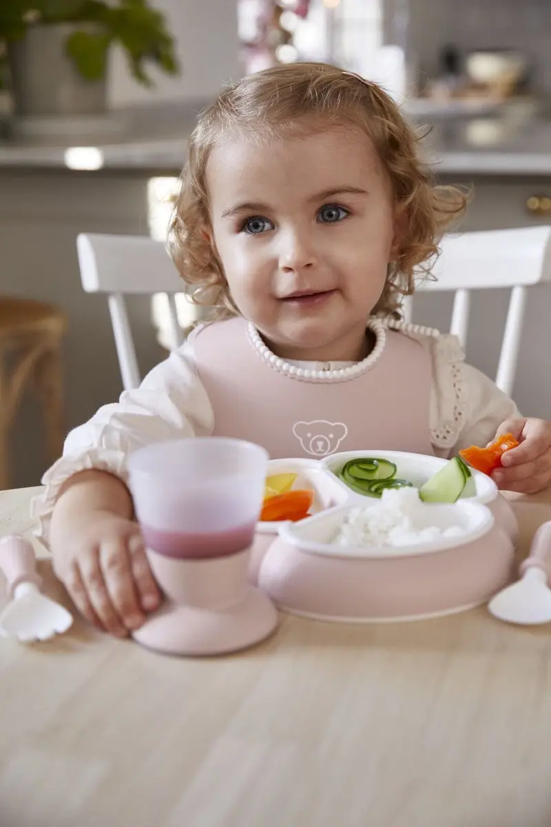 BabyBjörn Serviesset 077001 - 8-delig - Pastelroze