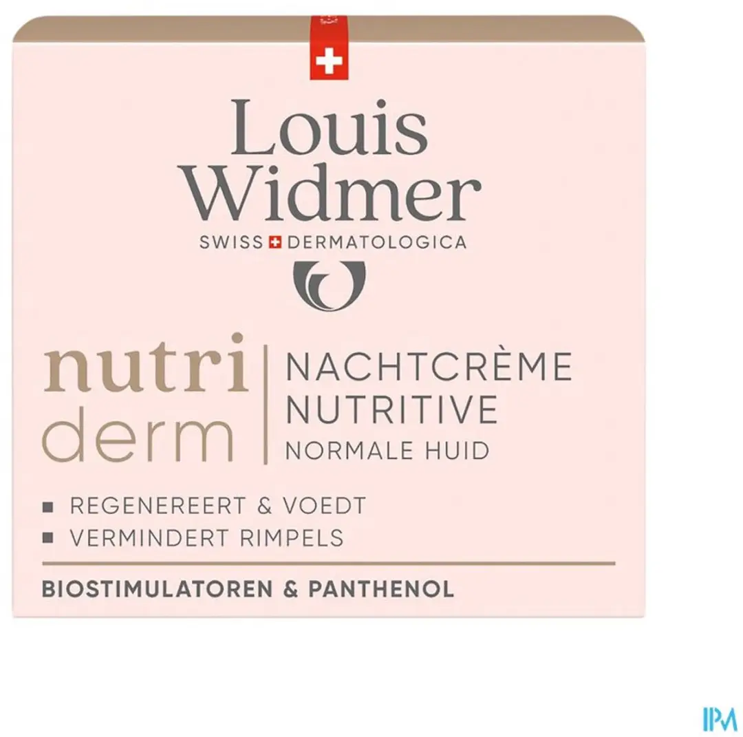 Louis Widmer Nutriderm Nachtcrème - 50ml