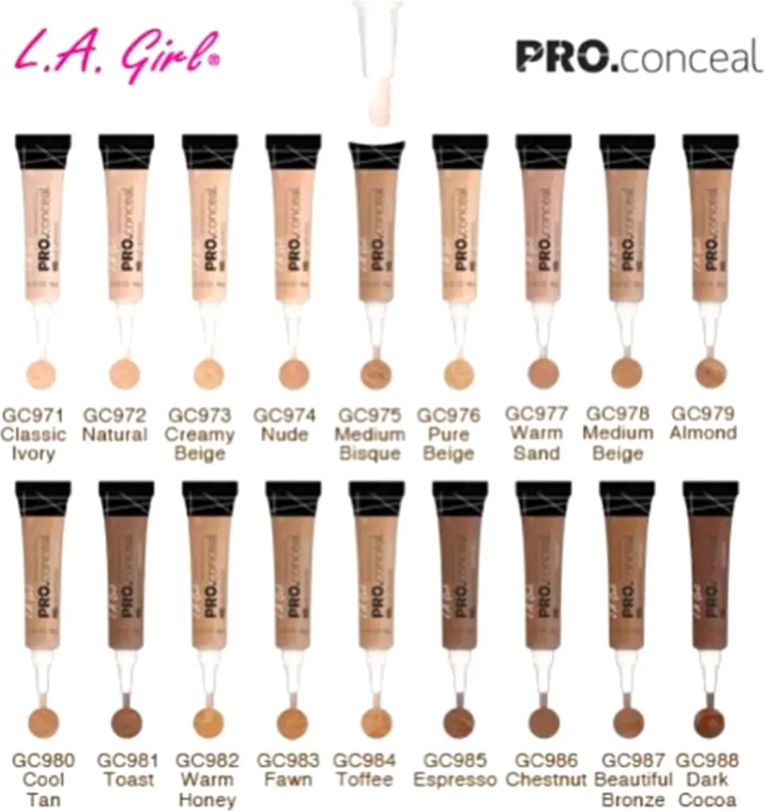 L.A. Girl HD PRO Concealer GC986 Chestnut - 15g