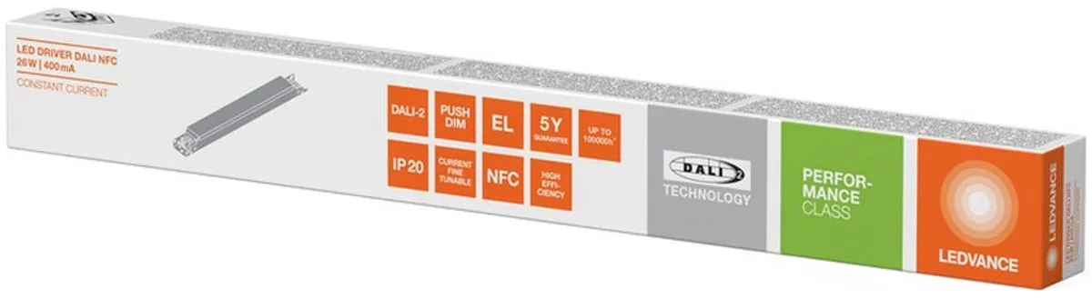 Ledvance LED Driver DALI NFC Performance 26/50-400/220 L - DALI Dimbaar