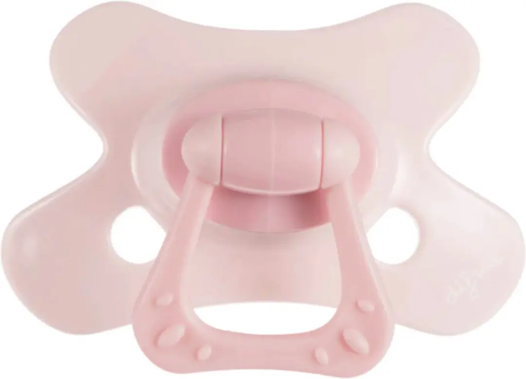 Difrax Fopspeen Natural 20+ mnd Roze