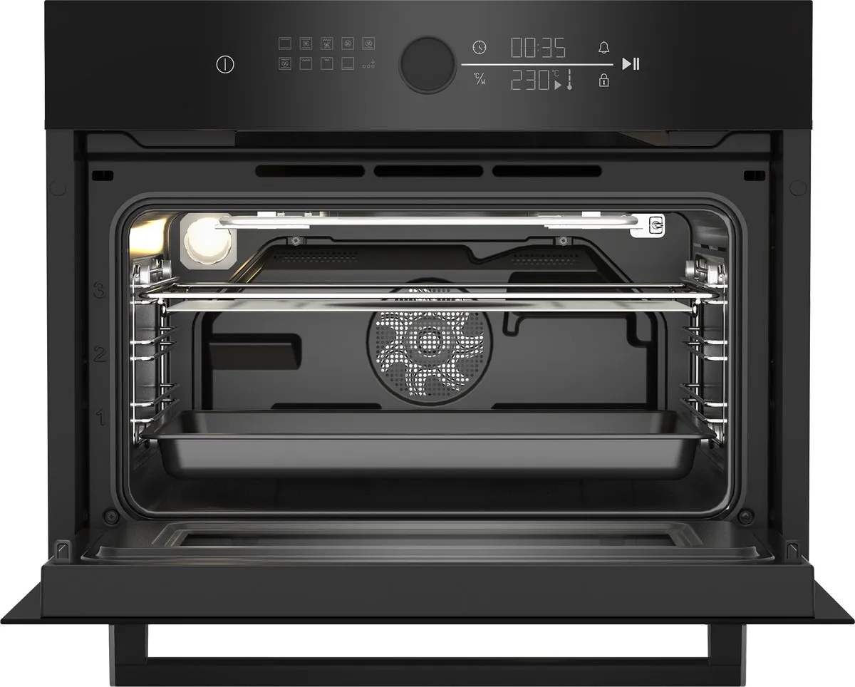 Beko BBCW17400B Combi Magnetron 48L - Zwart