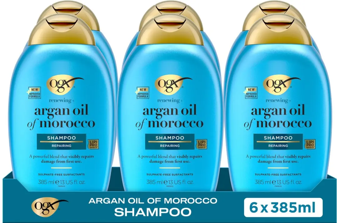 OGX Argan Oil of Morocco Shampoo 6x385ml