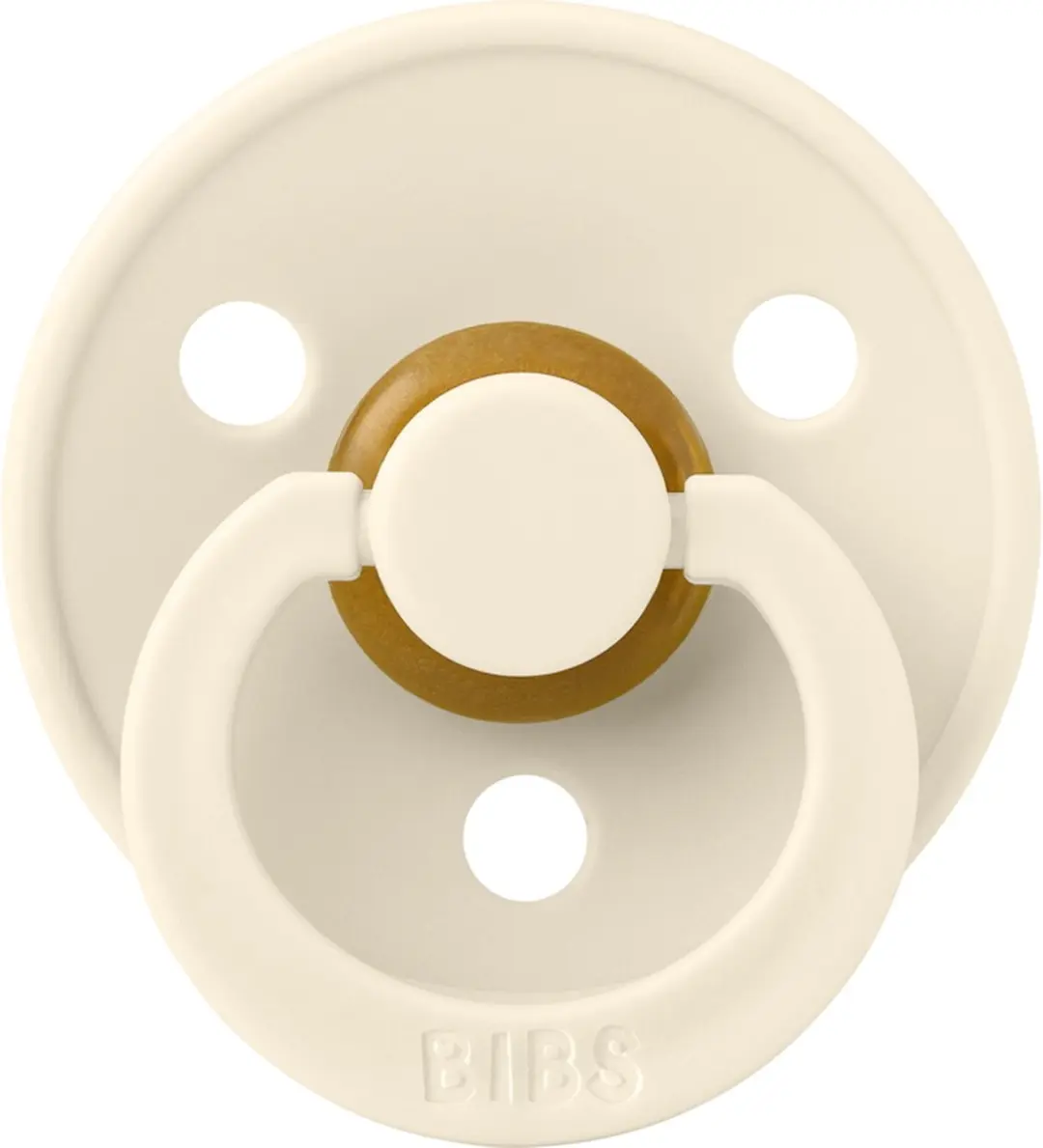 BIBS Ivory Fopspeen 6-18 maanden - Crème