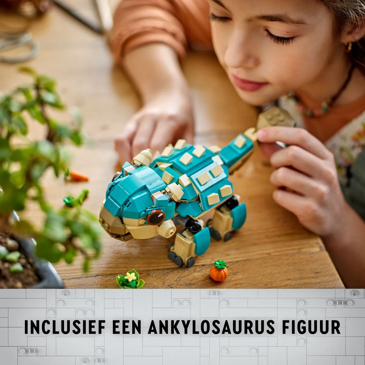 LEGO Baby Bumpy Ankylosaurus 76962 - 358 Stukken