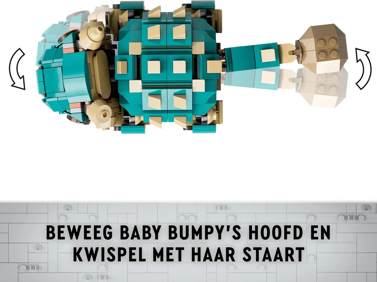 LEGO Baby Bumpy Ankylosaurus 76962 - 358 Stukken - afbeelding 6 van 6