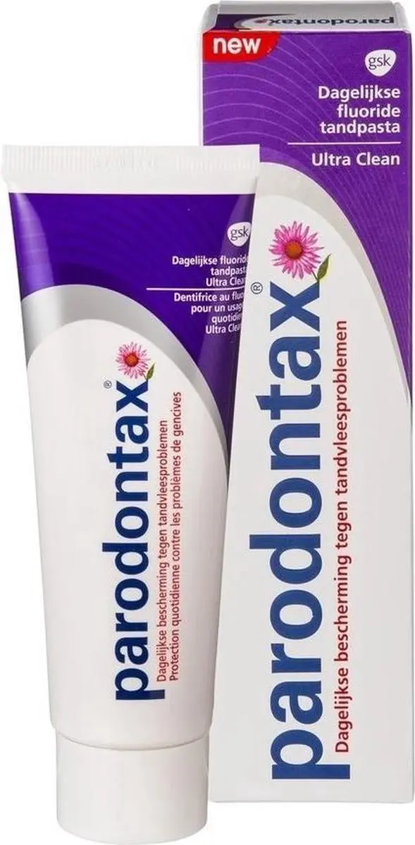 Parodontax Ultra Clean Tandpasta 75ml - 12 Stuks