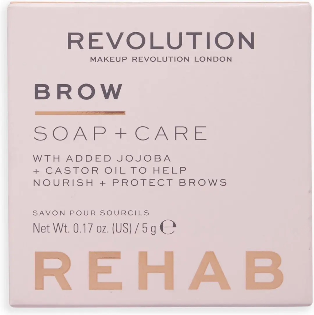 Makeup Revolution Rehab Wenkbrauwzeep Transparant