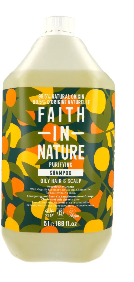 Faith In Nature Grapefruit & Sinaasappel Shampoo 5L